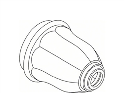 Kohler 1092807-CP - Handle Bonnet