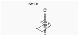 Kohler Faucet & Toilet Parts - 1177160 Self Rimming Hdw Kit