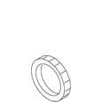 Kohler 35012-BC Brite Chrome Lock Ring