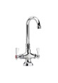 Krowne 16-302L - Royal Series Deck Mount Pantry Faucet, Gooseneck Spout 8-1/2-inch Wide, Low Lead Compliant