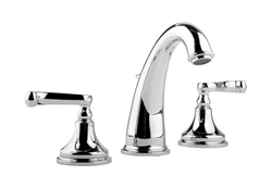 Meridian 2009200 - Widespread Lavatory Faucet Lever Handles (Solid Brass Construction) - Polished Chrome