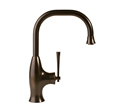 Meridian 2046050 - Kitchen Faucet with Pulldown Spray (Solid Brass Construction) - Antique Bronze
