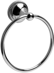 Meridian 2202800 - Towel Ring (Solid Brass Construction) - Polished Chrome