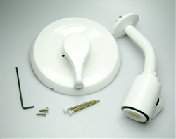Moen TL182W - Old-Style Chateau Posi-Temp Shower Trim Kit, White Finish