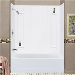 Mustee 557 - DURAWALL® Fiberglass Bathtub Wall