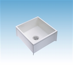 Mustee 62M - MOP SERVICE BASIN 24X24X8 FOR 3" DWV