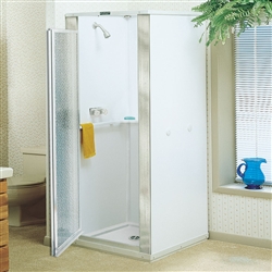 Mustee 82 DURASTALL® Shower Stall, 32-INCH x 32-INCH