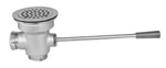 Pasco 33125 - 3-1/2-inch x 2-inch Lever Drain, 1-1/4-inch Overflow