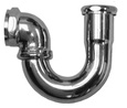 Pasco 34176 - 1-1/4 inch - 17 Gauge Sink Trap W/Cast Elbow