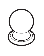 Pfister Faucets 941-145Z Spare Pop-Up Knob Bell WS OB, Oil Rubbed Bronze