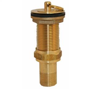 Prier Products - C-210BR - 1 1/2-inch Brass Sinkwaste with Plug; Brass Finish