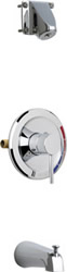 Chicago Faucet SH-PB1-04-100 Pressure Balancing Tub And Shower Valve