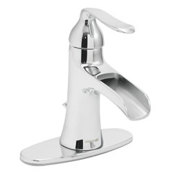Speakman SB-1211Caspian Centerset faucet in Polished Chrome