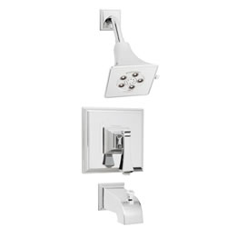 Speakman SM-8030-P Rainier Pressure Balance Valve & Trim in Shower combination and Tub spout in Polished Chrome