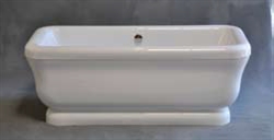 Strom Plumbing P0945C - Solitude Acrylic 70-inch Tub without legs, without holes
