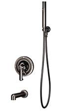Symmons S-5304-BLK Museo Tub/Shower System