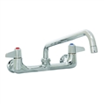 T&S Brass - 5F-8WLX10 - Faucet, Wall Mount, 8-inch Centers, 10-inch Swivel Nozzle