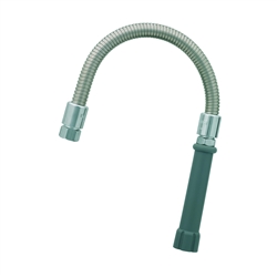 T&S Brass - B-0020-H - Hose, 20-inch Flexible Stainless Steel