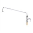 T&S Brass - B-0205 - Single Pantry Faucet, Single Hole Base, Deck Mount, 18-inch Swing Nozzle (065X)