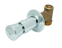 T&S Brass - B-1029-2 - Concealed Straight Valve, Slow Self Closing, Vandal Resistant, Hot Index