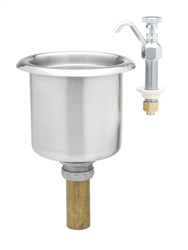 T&S Brass - B-2282-01 - Dipperwell Faucet & Bowl