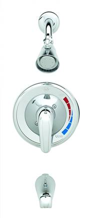 T&S Brass B-3200 Tub and Shower Pressure Balance Mixing Valve