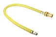 T&S Brass - HG-6C-60 - Gas Hose w/Reverse Quick Disconnect, 1/2-inch NPT, 60-inch Long