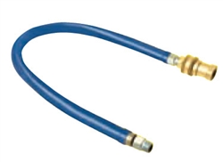T&S Brass - HW-6C-72 - Water Hose w/Reverse Quick Disconnect, 1/2-inch Diameter, 72-inch Long
