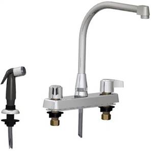 Union Brass&#174; - 581H - Metal Handles, Hi-Rise Spout, With Spray