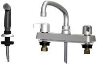 Union Brass&#153; - 81 - Metal Handles, 8-Inch Tube Spout, With Spray