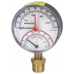 Watts - DPTG-1 Water Safety & Flow Control Gauges