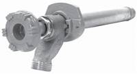 Woodford 14CP-12-MH-TK Model 14 Wall Faucet CP Inlet 12 Inch, Metal Handle, Tee Key