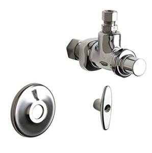 Chicago Faucets - 1023-CP - Angle Stop