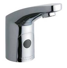 Chicago Faucets - 116.305.21.1 - E-Tronic 20 with Singe Supply Line for Tempered Water (AC Power)