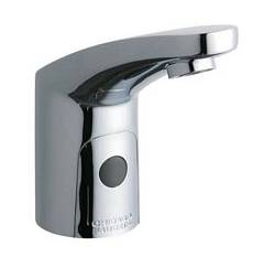Chicago Faucets - 116.306.21.1 - E-Tronic 20 with Single Supply Line for Tempered Water (AC Power with Transformer)