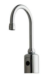 Chicago Faucets 116.595.AB.1 - HYTRONIC GOOSENECK SINK FAUCET WITH DUAL BEAM INFRARED SENSOR
