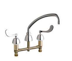Chicago Faucets - 201-A317VPCCP - Kitchen Sink Faucet without Spray