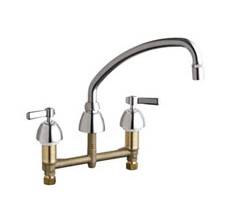 Chicago Faucets - 201-AE29XKCP - Kitchen Sink Faucet without Spray