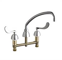 Chicago Faucets 201-AE35-317ABCP CONCEALED KITCHEN SINK FAUCET