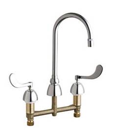 Chicago Faucets - 201-AGN2AE29-317CP - Kitchen Sink Faucet without Spray