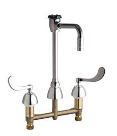 Chicago Faucets - 201-AGN2BVBE3-2-317CP - Service Sink Faucet
