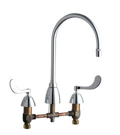 Chicago Faucets - 201-AGN8AE29-317AB - ECAST™ LEAD FREE KITCHEN SINK FAUCET