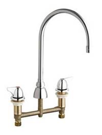 Chicago Faucets 201-AGN8AE3-1000AB - Concealed Kitchen Sink Faucet