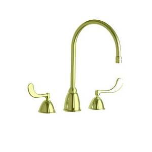 Chicago Faucet - 201-AGN8AE3-317BHF - Polished Brass