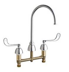 Chicago Faucets - 201-AGN8AFC319ABCP - Kitchen Sink Faucet without Spray