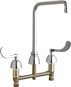 Chicago Faucets - 201-AHA8-317CP - Kitchen Sink Faucet without Spray