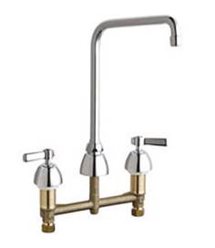 Chicago Faucets - 201-AHA8XKCP - Kitchen Sink Faucet without Spray