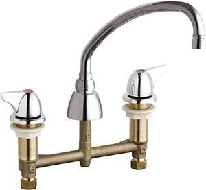 Chicago Faucets 201-AVPA1000CP - CONCEALED KITCHEN SINK FAUCET