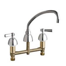 Chicago Faucets - 201-AVPAXKCP - Kitchen Sink Faucet without Spray