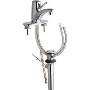 Chicago Faucets - 2201-4VPAABCP - Single Lever Lavatory Faucet